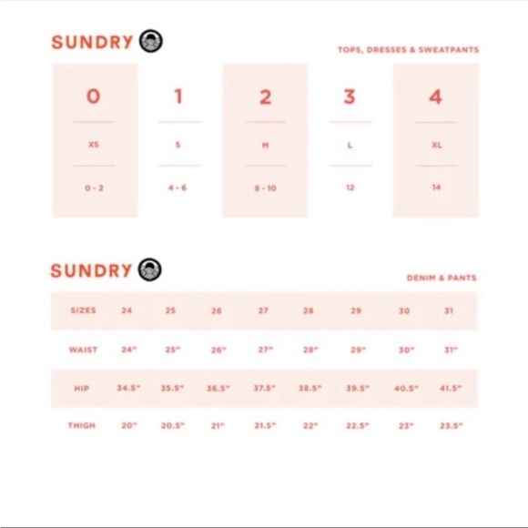 SUNDRY Pop Peach Bundle Shorts and T-Shirt Size 3 (L) NWT - Picture 6 of 8